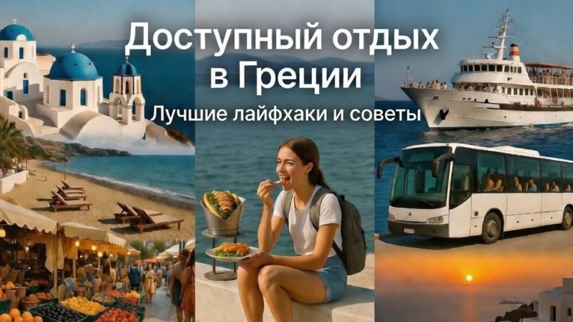 Доступный отдых в Греции: лучшие лайфхаки и советы, чтобы дешево отдохнуть на море без отелей