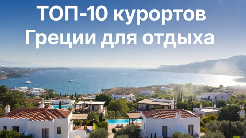 ТОП-10 курортов Греции для аренды виллы